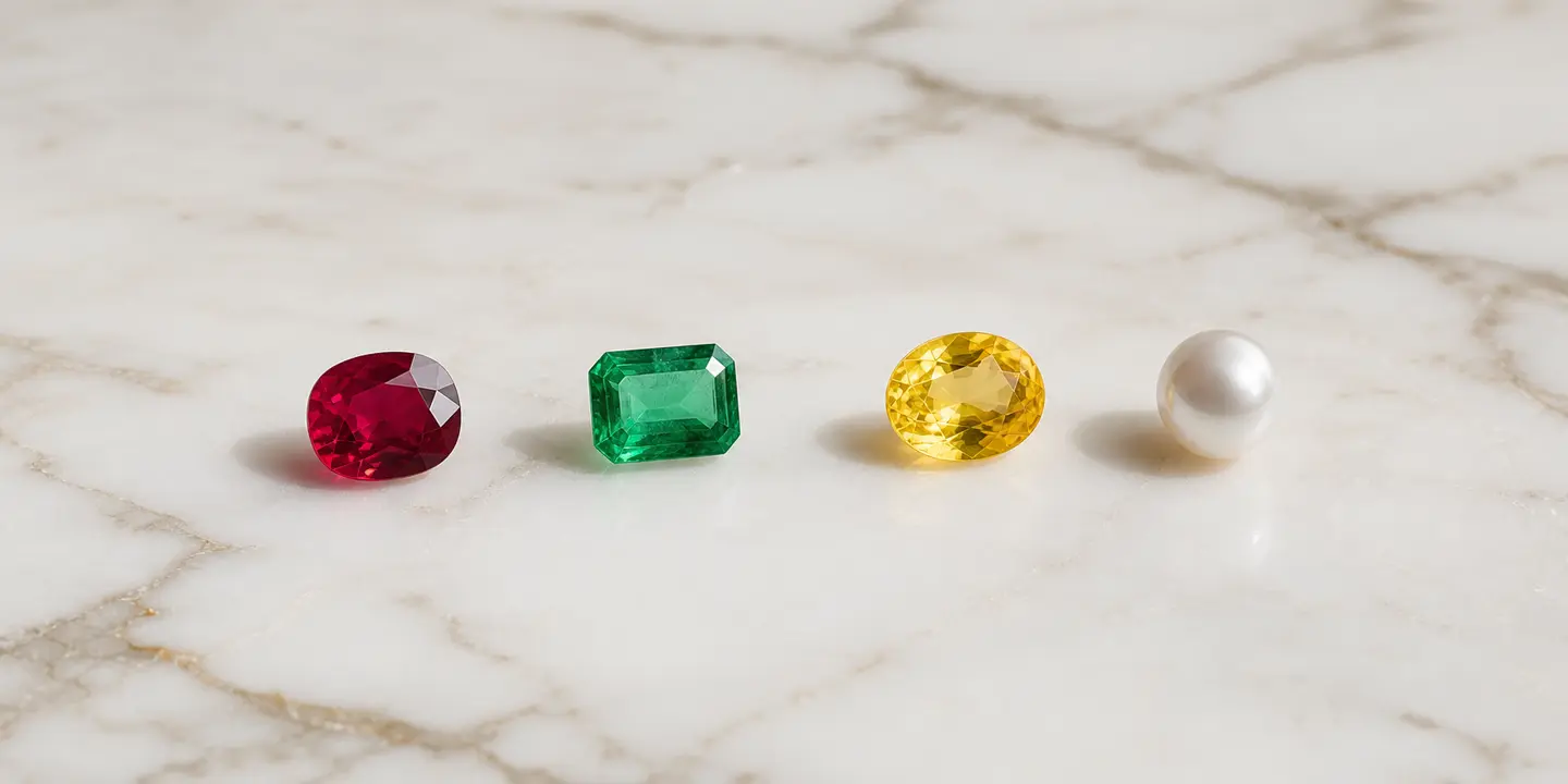 KhyatiGems illustrative gemstone brand composition
